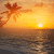 Hapuna Sunset auf Hawaii